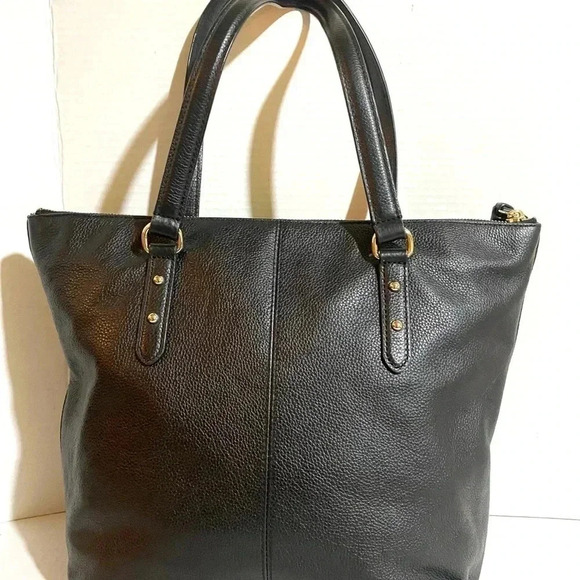 Kate spade black pebbled leather satchel handbag - Picture 2 of 9